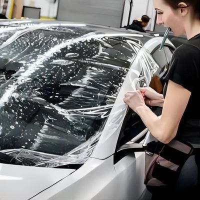 Ein guter Preis. Superstarke Dehnungsfestigkeit TPU Autofarbe Schutzfolie Selbstheilung Transparentes PPF Online