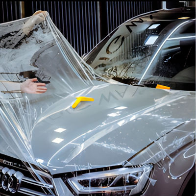 Ein guter Preis. Fahrzeugfarbschutzfolie Selbstheilung TPU Material 130μM Online