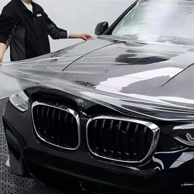 Ein guter Preis. 7.5mil TPU PPF Autofarbschutzfolie 1.52*15M Gelbfärbungsschutz selbstklebend transparent Online