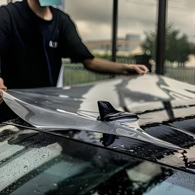 Ein guter Preis. Anti-gelb Einfach zu installieren TPU PPF Autolackschutzfolie 42N Rissfestigkeit 150μM Online