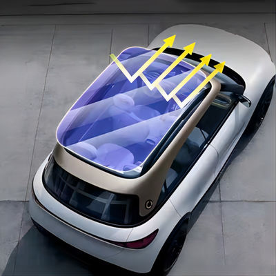 Ein guter Preis. 99% UV-Schutz Polyester Autofensterfilm Selbstklebstoff Auto Sonnenschutzfilm Für alle Fahrzeugmodelle Online