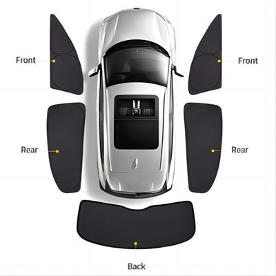 Ein guter Preis. Dunkler 2 Mil Polyester Sonnenkontrolle Fensterfilm für Auto mit selbstklebender Installation Online